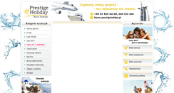 Desktop Screenshot of prestigeholiday.pl